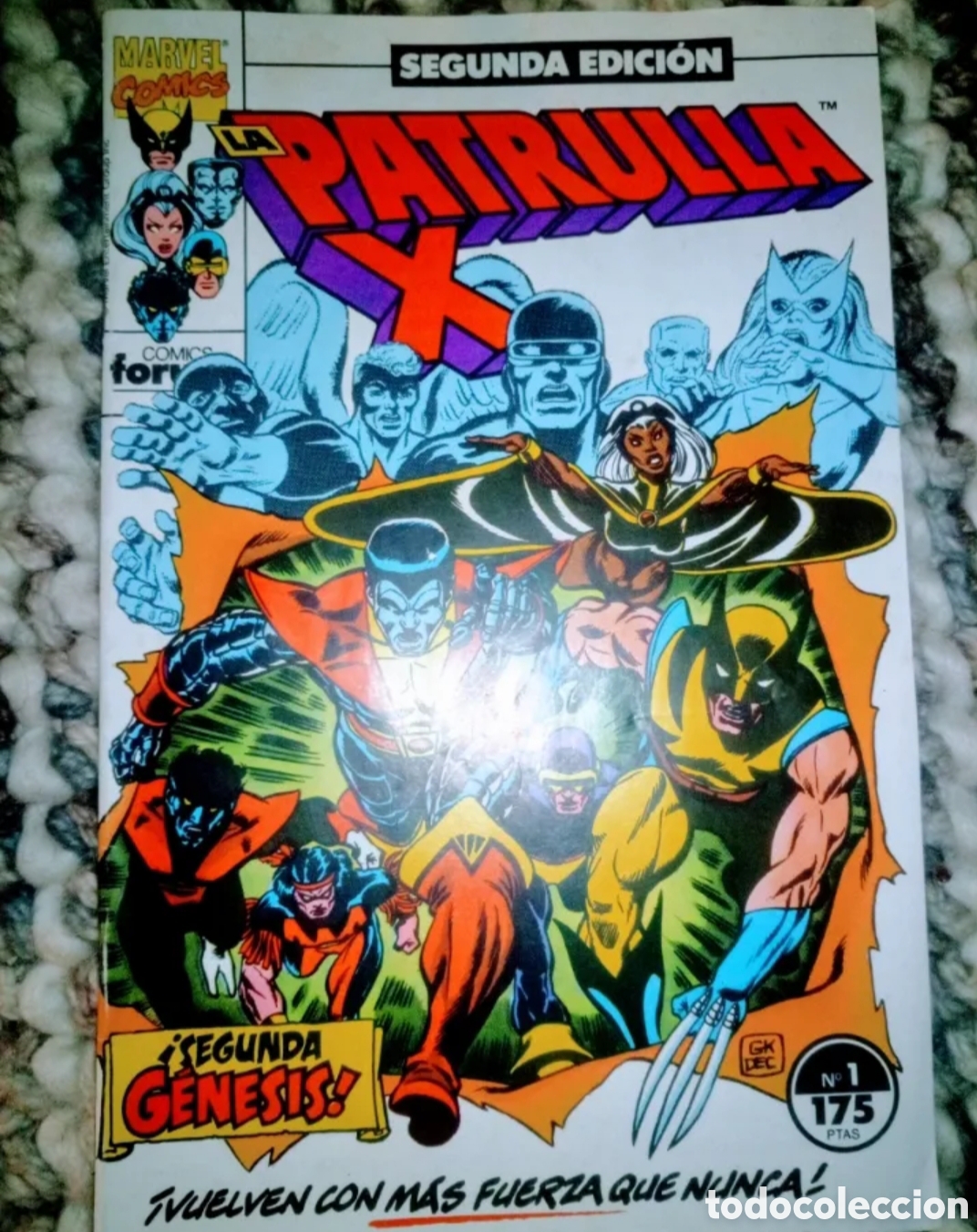 Tebeos: Comic n&deg;1 Patrulla X Forum - Foto 1