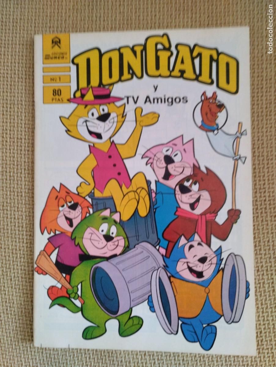 Tebeos: Lote Tebeos antiguos Don Gato - Foto 2