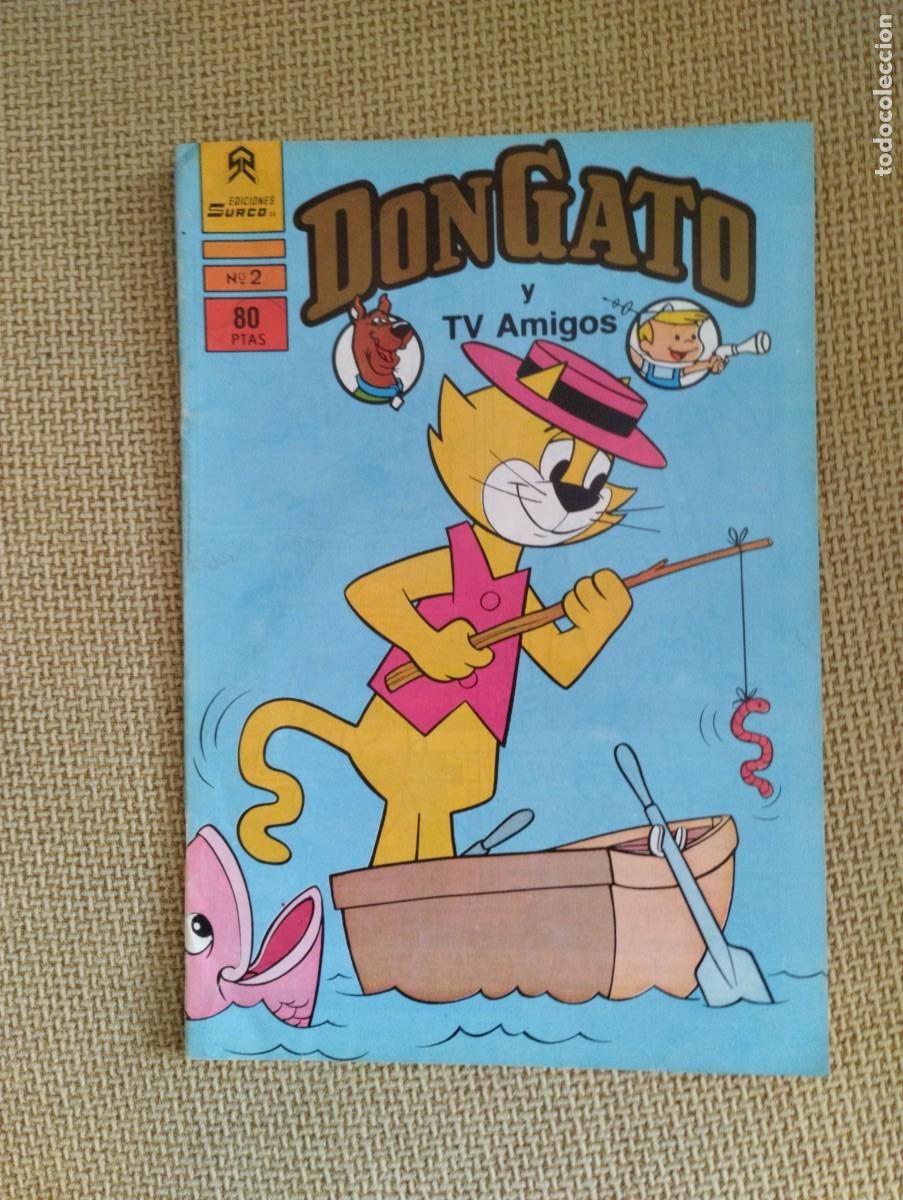 Tebeos: Lote Tebeos antiguos Don Gato - Foto 4