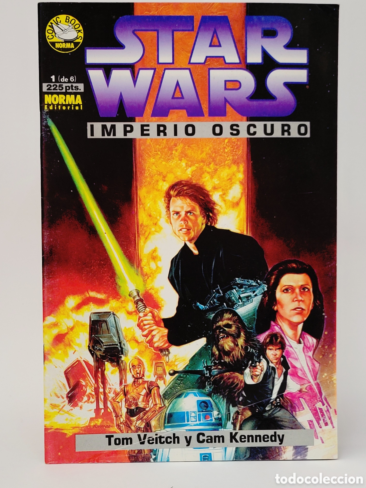 Tebeos: C&Oacute;MIC STAR WARS IMPERIO OSCURO 1 FORUM MARVEL NORMAL/BUEN ESTADO - Foto 1