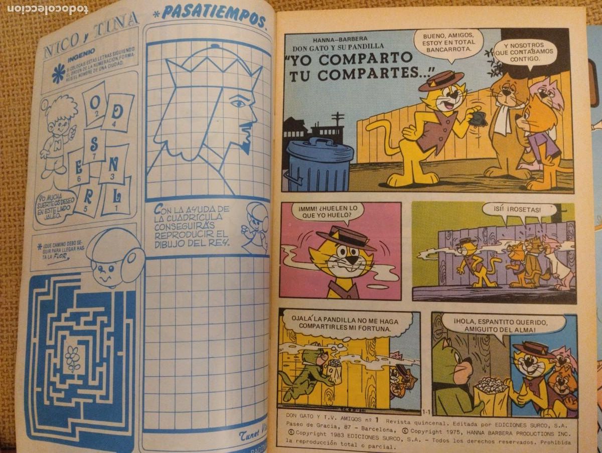 Tebeos: Lote Tebeos Don Gato y TV Amigos - Foto 7