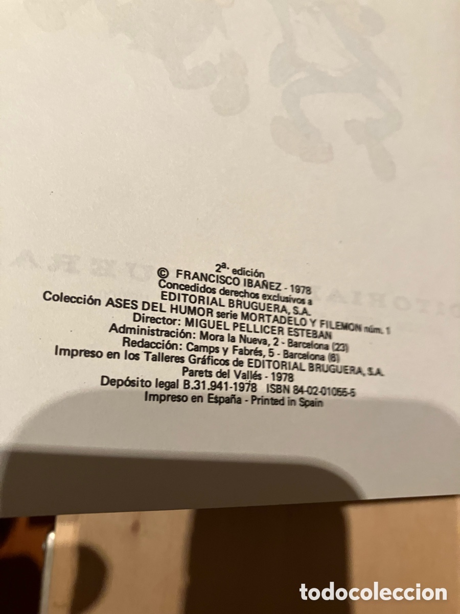 Tebeos: Mortadelo y Filem&oacute;n; El Sulfato At&oacute;mico; N&uacute;mero 1 de la Colecci&oacute;n - Foto 3