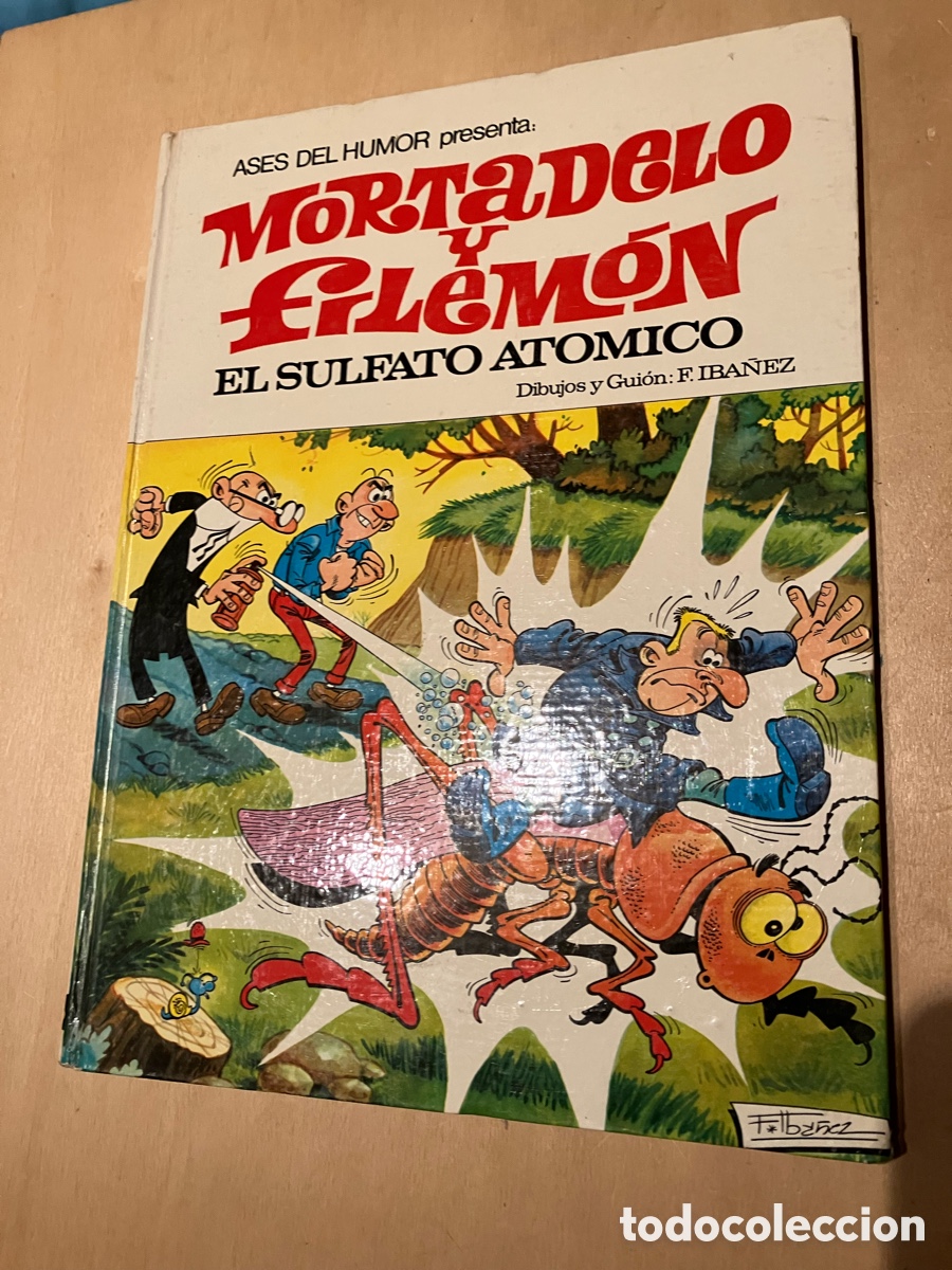 Tebeos: Mortadelo y Filem&oacute;n; El Sulfato At&oacute;mico; N&uacute;mero 1 de la Colecci&oacute;n - Foto 1