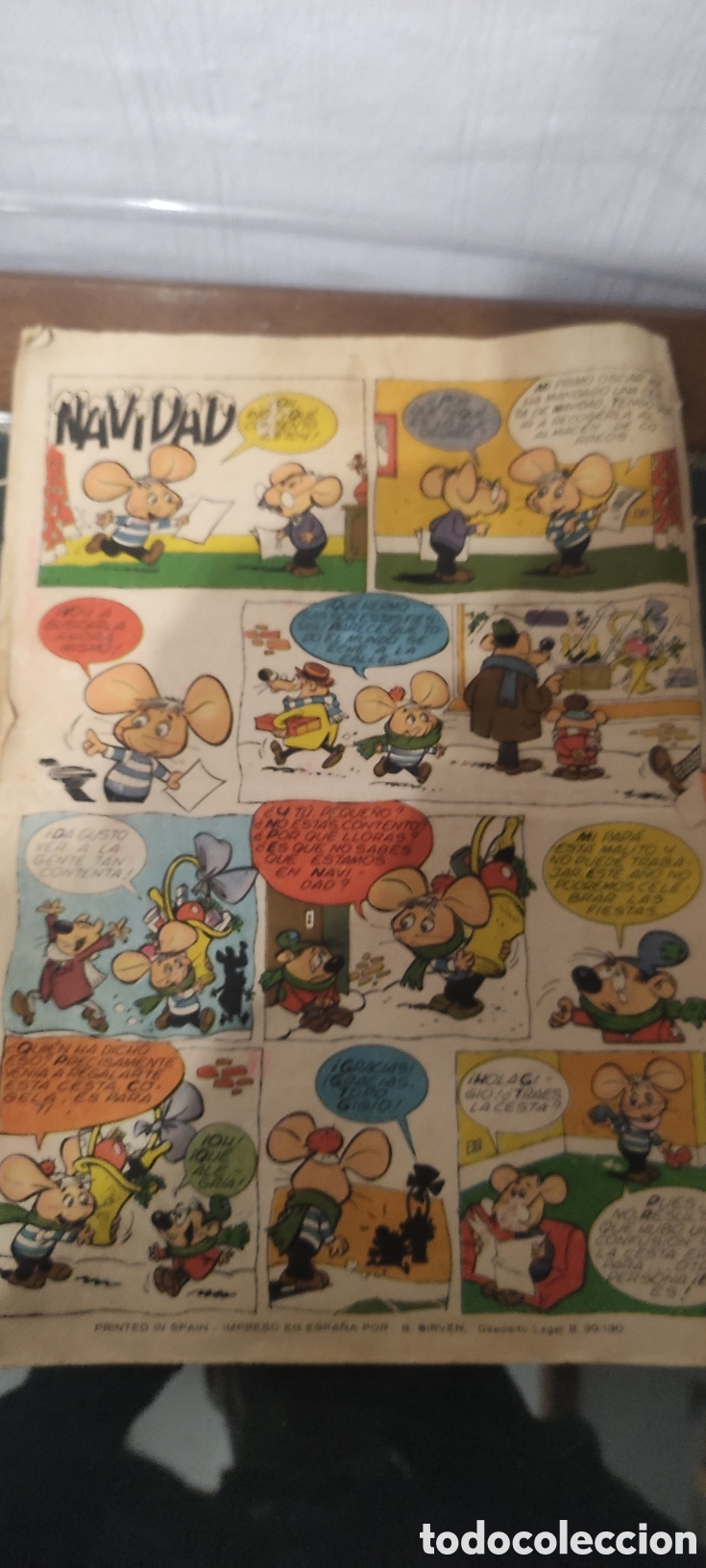 Tebeos: Topo Gigio n&uacute;mero 1er numero - Foto 3