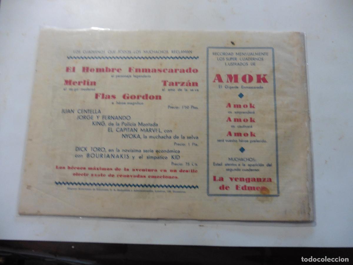 Tebeos: AMOK N&ordm; 1 HISPANOAMERICANA ORIGINAL - Foto 2