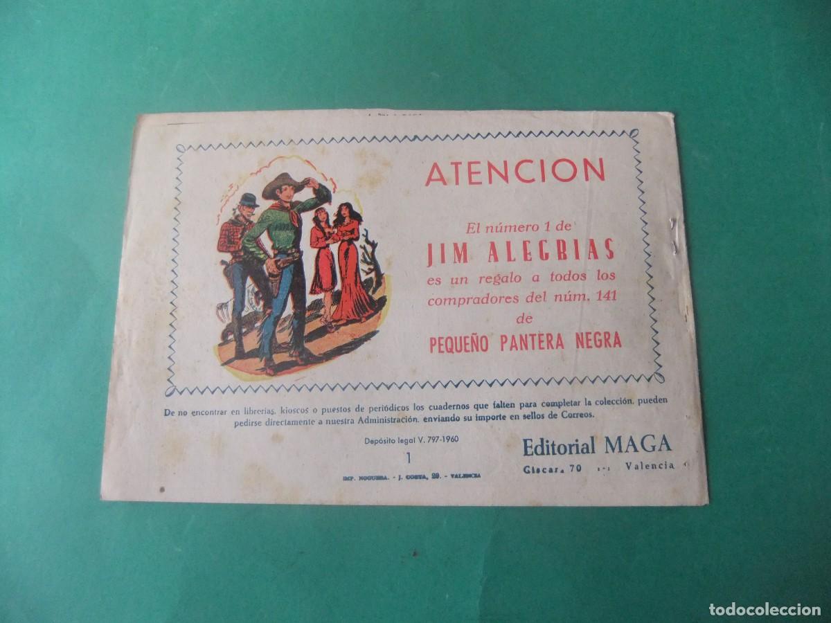 Tebeos: JIM ALEGRIAS N&ordm; 1 EDITORIAL MAGA - Foto 2