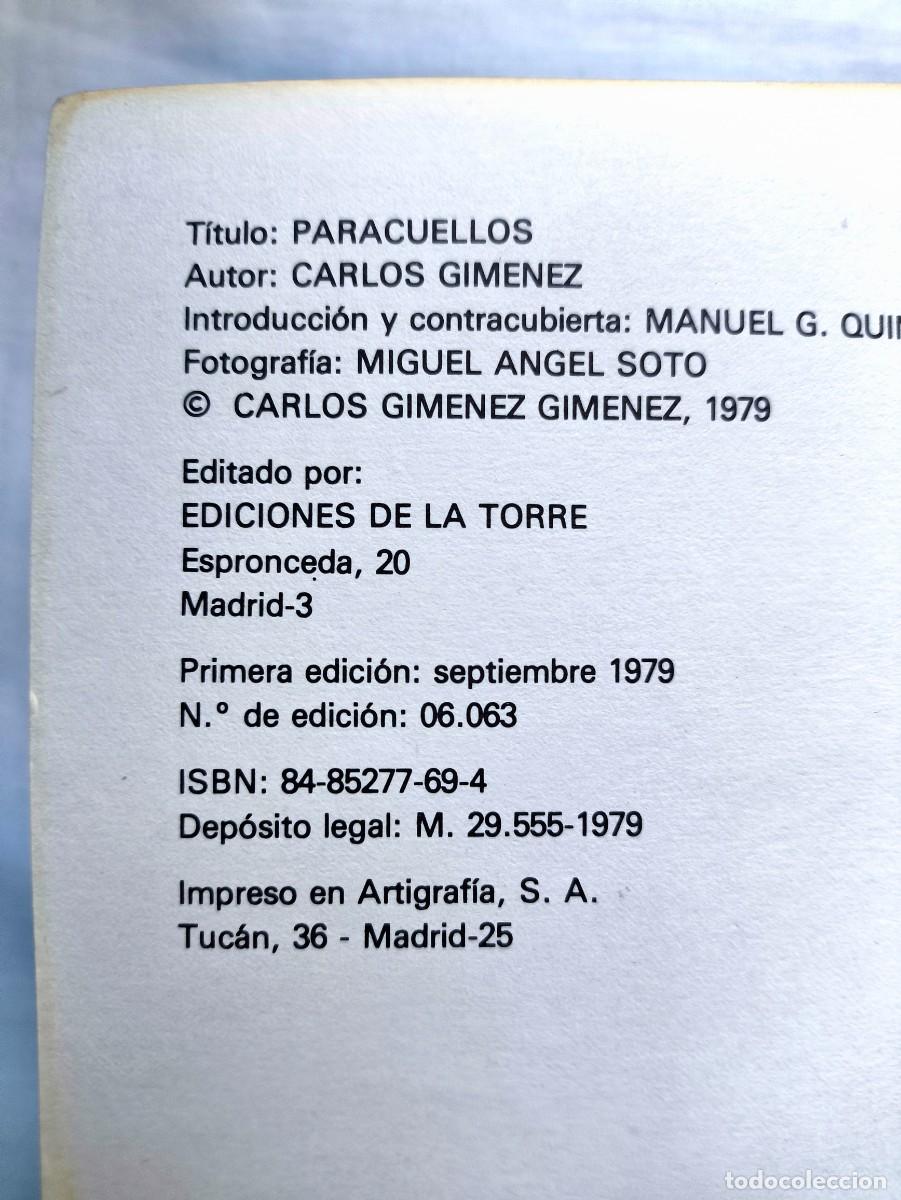 Tebeos: 1979 - CARLOS GIM&Eacute;NEZ: PARACUELLOS - PRIMERA EDICI&Oacute;N - Foto 2