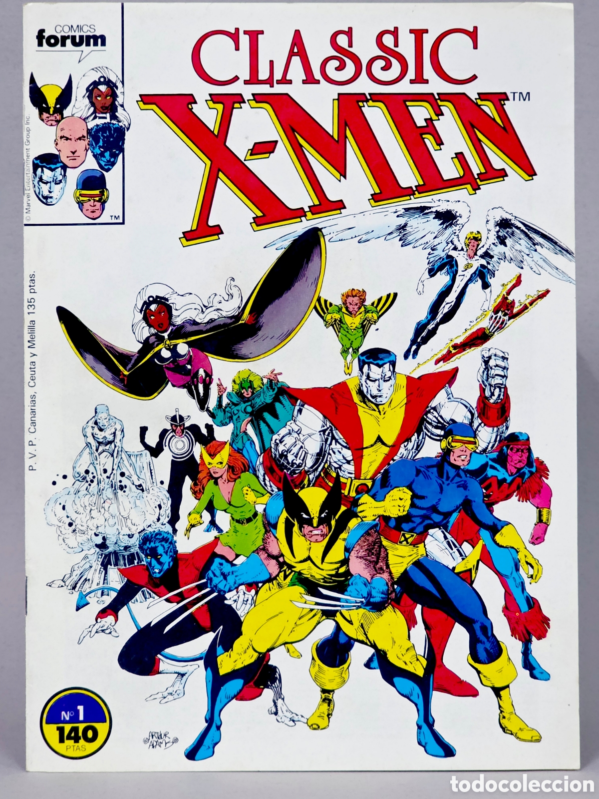 Tebeos: C&Oacute;MIC CLASSIC X-MEN 1 VOL.1 FORUM VOLUMEN MARVEL - Foto 1