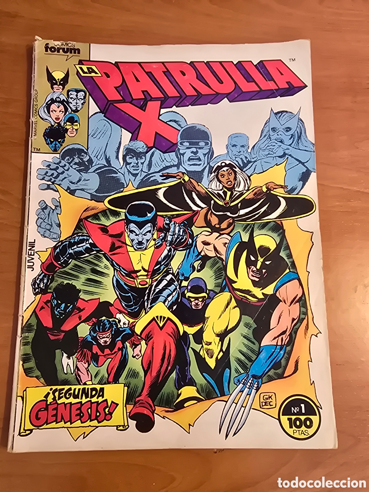 Tebeos: PATRULLA X, NUMERO 1, (EDITORIAL FORUM), SIN POSTER!! - Foto 1