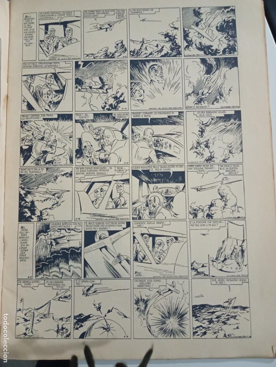 Tebeos: BRICK BRADFORD. NUMERO 1. COMIC ART EDITRICE. ITALIANO. - Foto 2