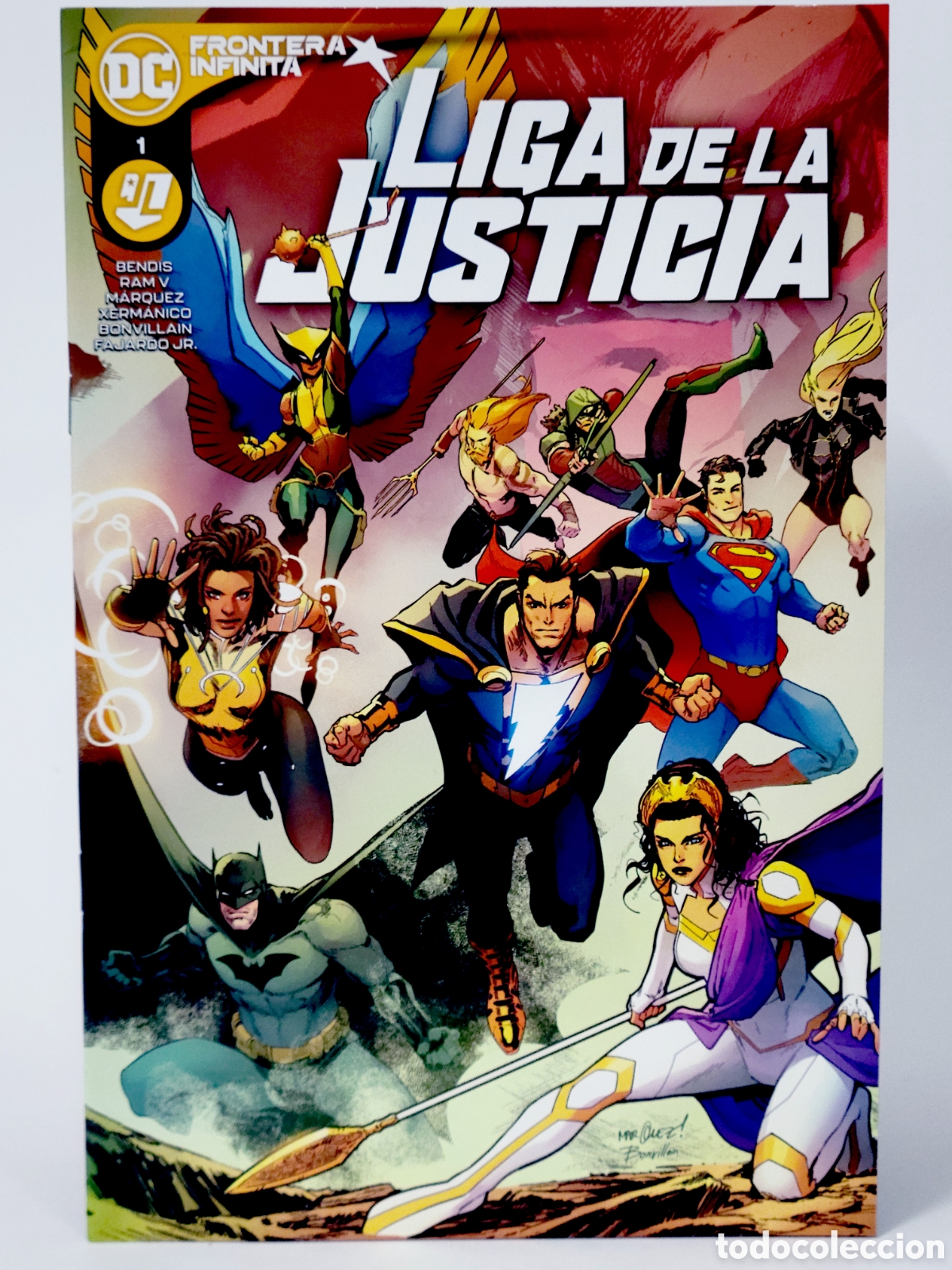 Tebeos: C&Oacute;MIC DE KIOSCO LIGA DE LA JUSTICIA 1 DC 116 ECC EDICIONES GRAPA 2019 - Foto 1