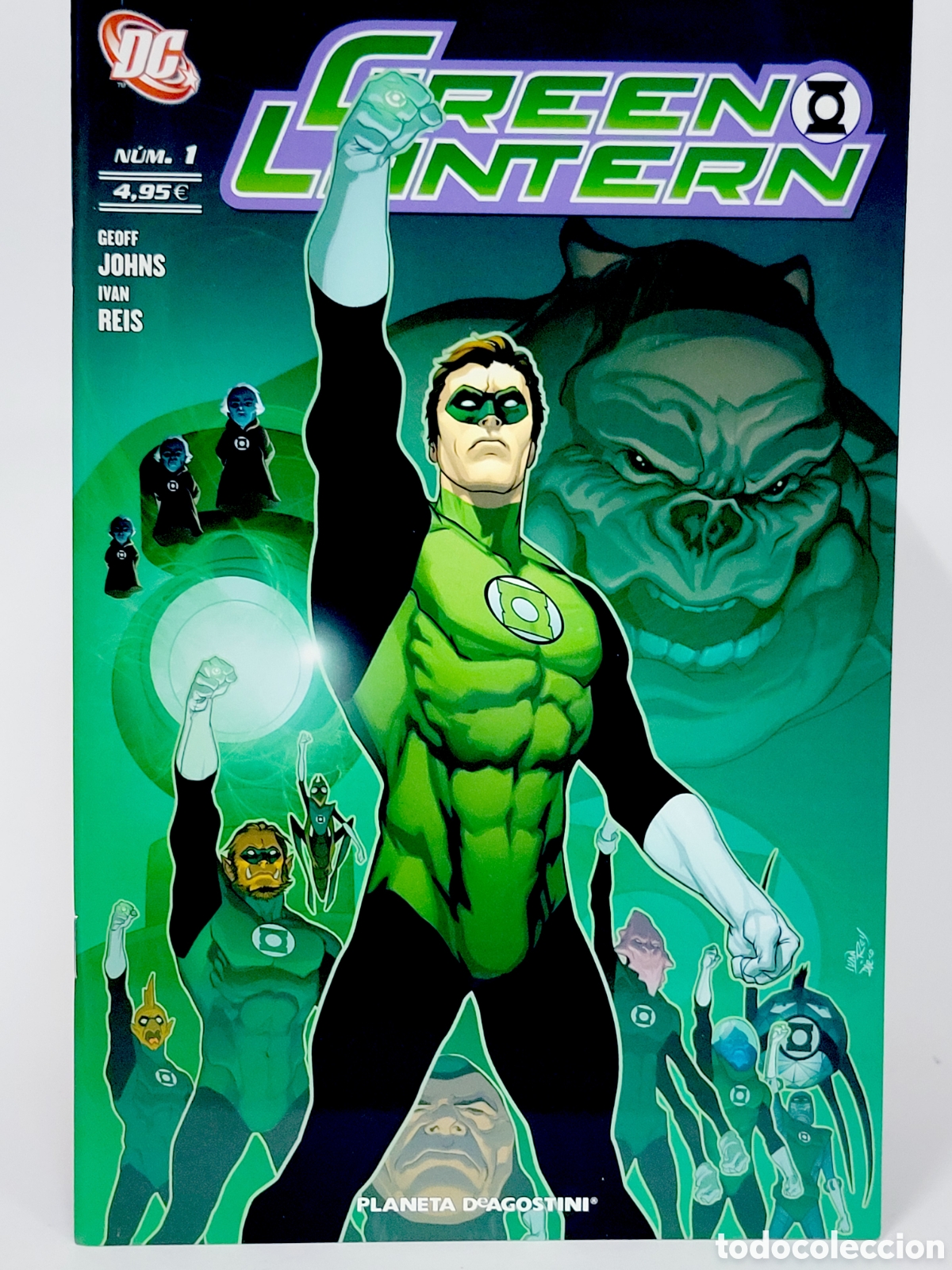 Tebeos: C&Oacute;MIC DE KIOSCO GREEN LANTERN 1 DC PLANETA DEAGOSTINI EDICIONES GRAPA - Foto 1
