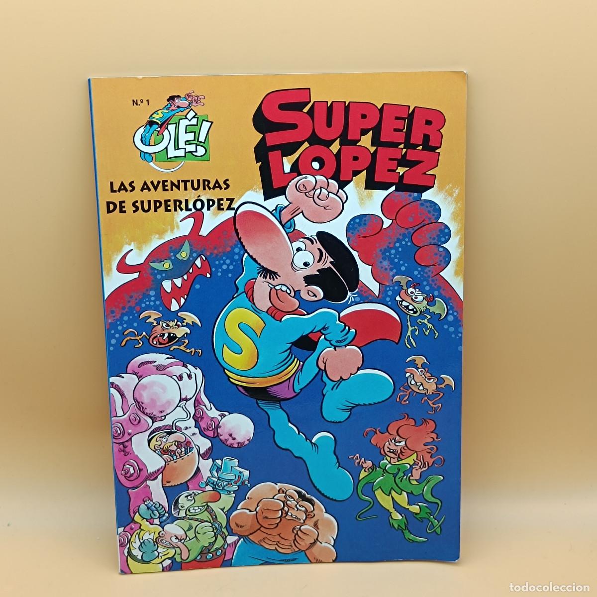 Tebeos: COMIC SUPER LOPEZ N&ordm;1. OLE. EDICIONES B 1995. MYJ. - Foto 1