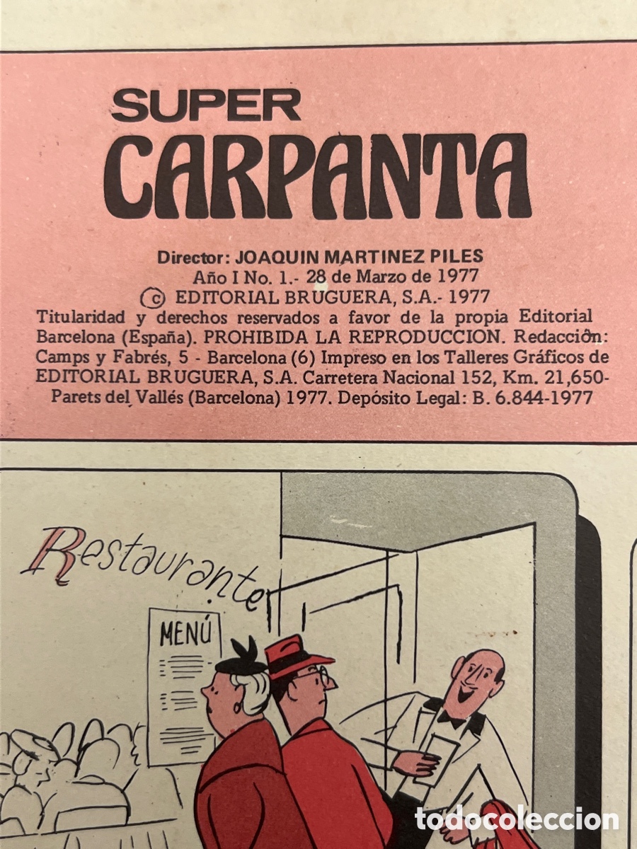 Tebeos: SUPER CARPANTA N&deg;1 ! + n&ordm;43 y n&ordm;45 - Foto 2