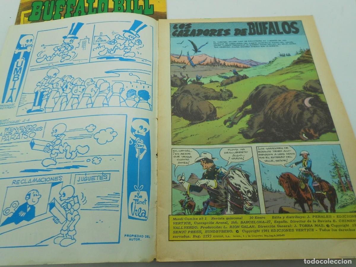 Tebeos: buffalo bill n&ordm; 1 y 2 vertice - Foto 2
