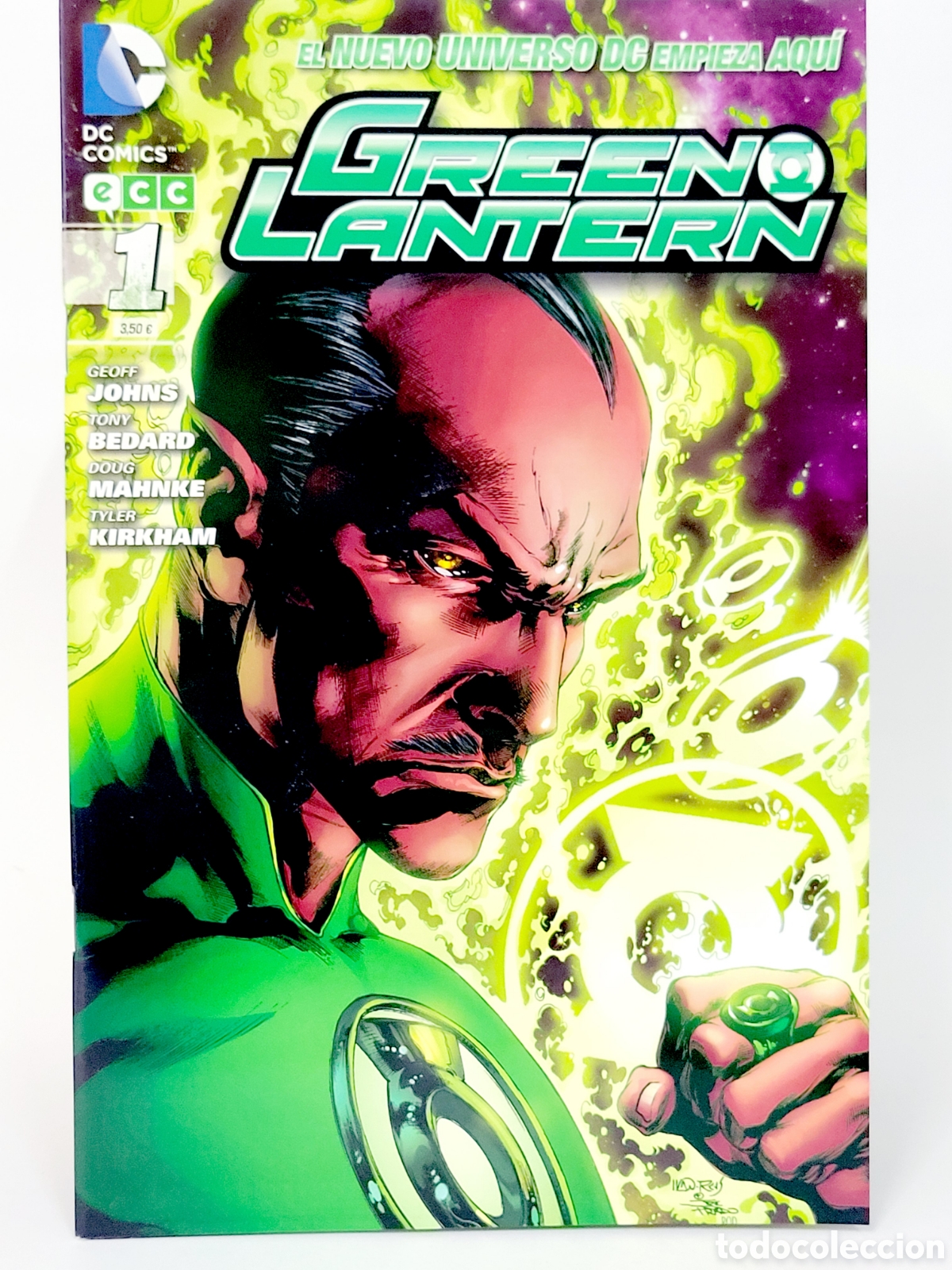 Tebeos: C&Oacute;MIC DE KIOSCO GREEN LANTERN 1 EL NUEVO UNIVERSO DC ECC GRAPA - Foto 1