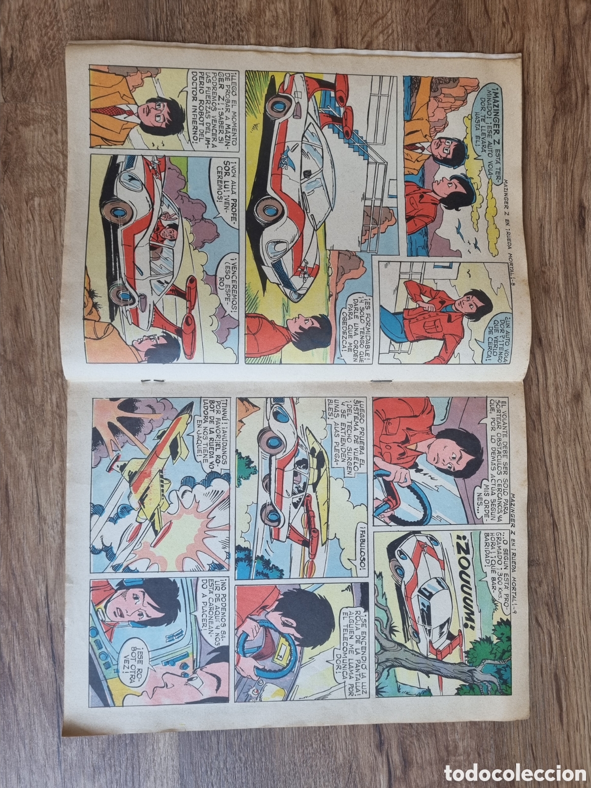 Tebeos: Mazinger Z. N&uacute;mero 1 original. Editorial Ediprint 1978. - Foto 3