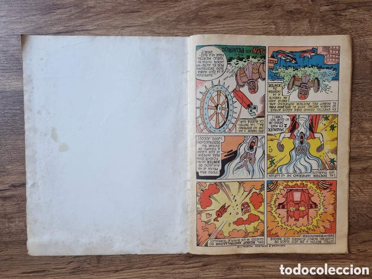 Tebeos: Mazinger Z. N&uacute;mero 1 original. Editorial Ediprint 1978. - Foto 4