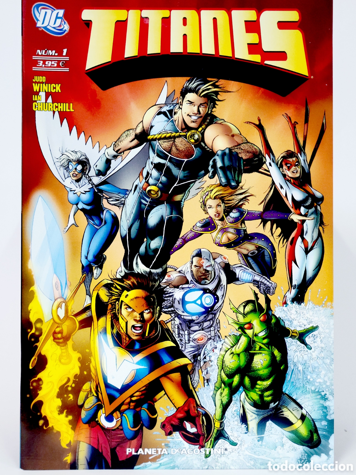 Tebeos: C&Oacute;MIC DE KIOSCO TITANES 1 DC PLANETA DEAGOSTINI GRAPA - Foto 1