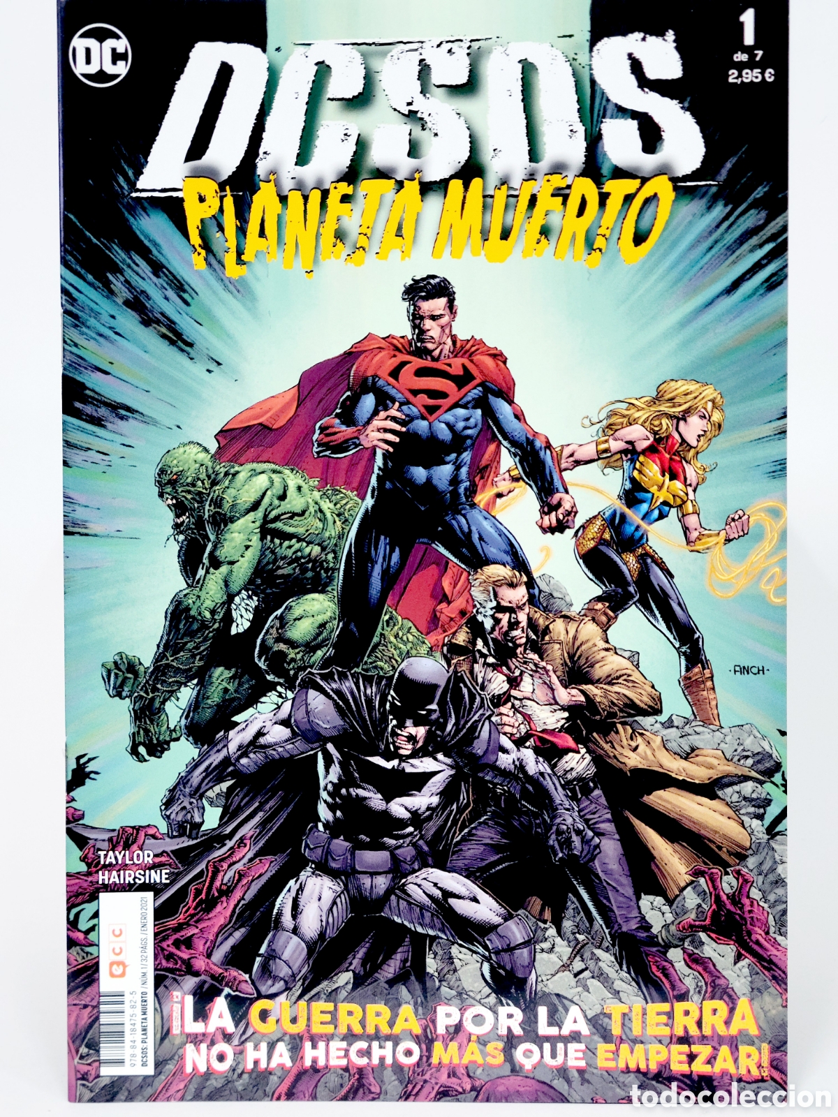 Tebeos: C&Oacute;MIC DE KIOSCO DC SOS PLANETA MUERTO 1 DC ECC GRAPA - Foto 1