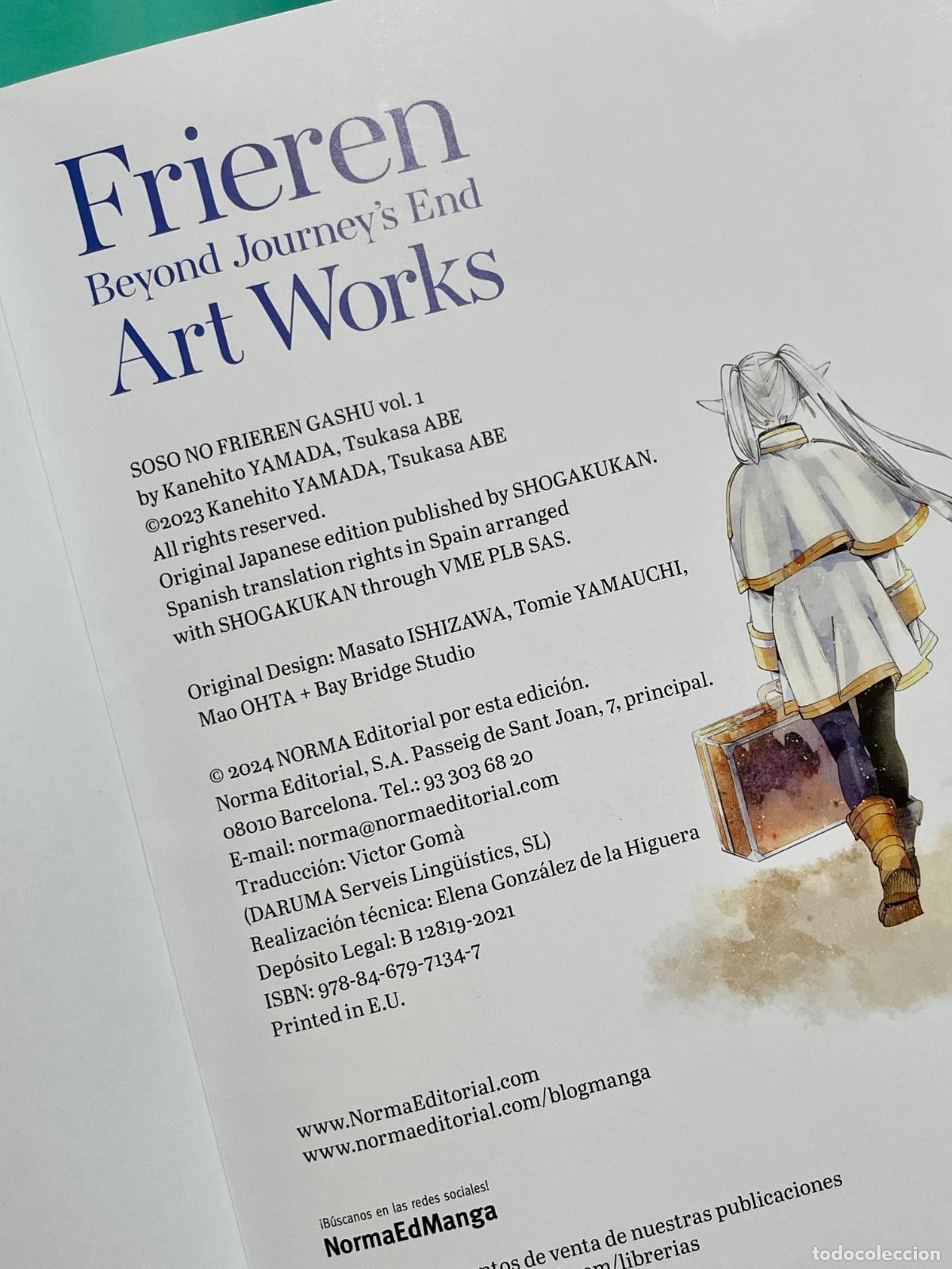 Tebeos: FRIEREN ART WORKS VOL. 1 - NORMA - NUEVO - Foto 7