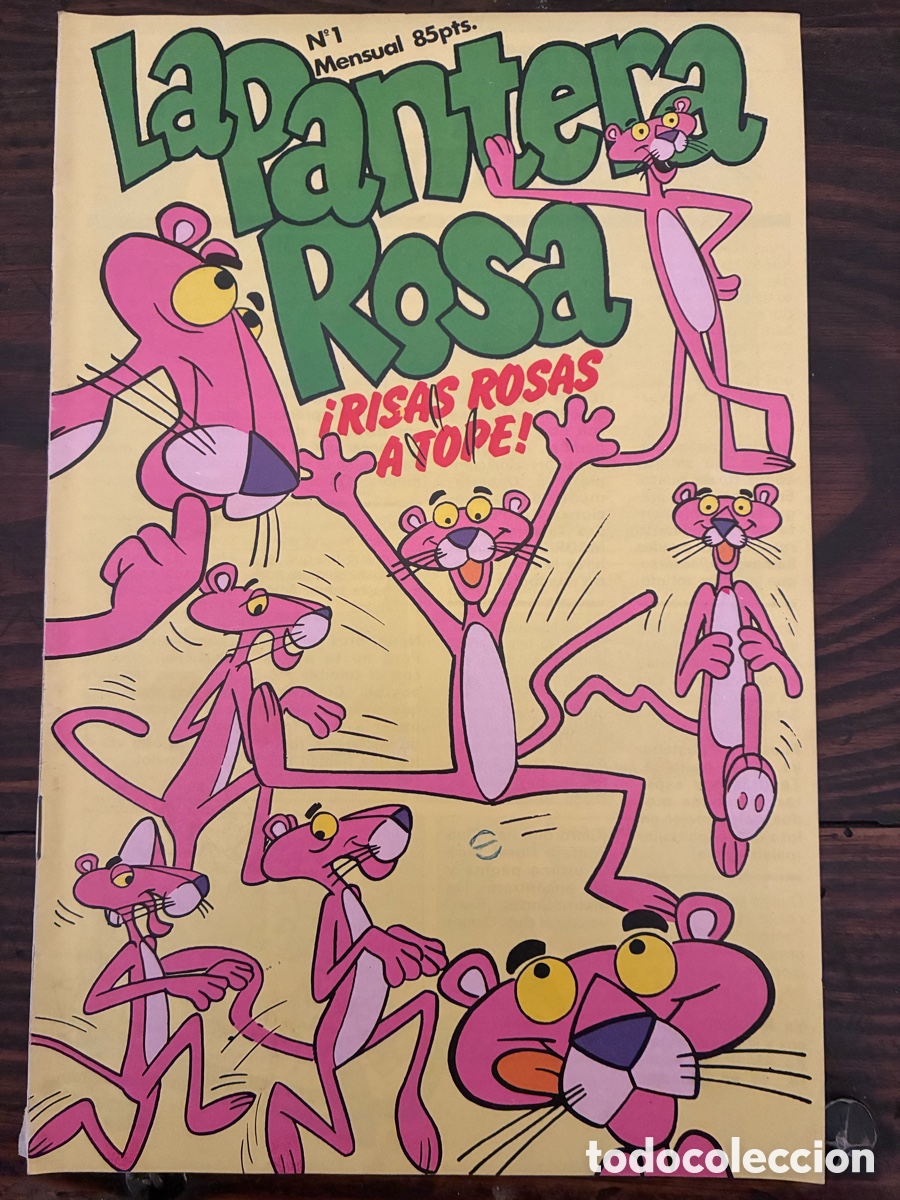 Tebeos: N&rsquo; 1 Revista mensual LA PANTERA ROSA. 1984 - Foto 1