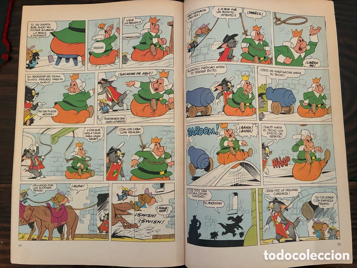 Tebeos: N&rsquo;1 Revista c&oacute;mic TOM Y JERRY. 1984 - Foto 3