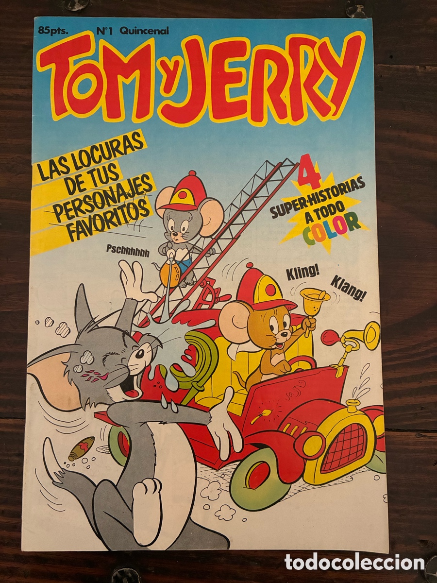 Tebeos: N&rsquo;1 Revista c&oacute;mic TOM Y JERRY. 1984 - Foto 1