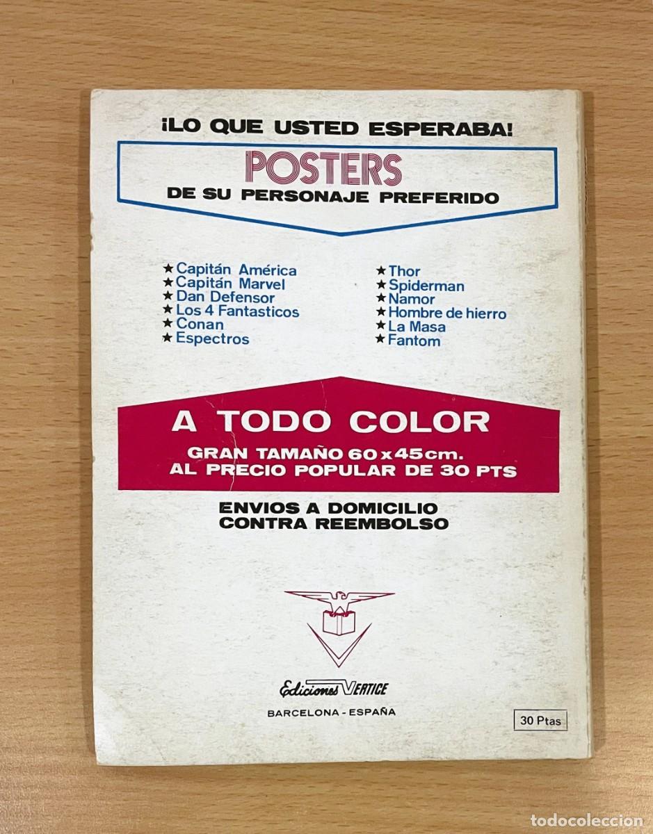 Tebeos: C&Oacute;MIC n&ordm; 1 DE TENAX EN EL DESAF&Iacute;O DE LOS ANDROIDES. EDICIONES V&Eacute;RTICE, 1972 - Foto 6