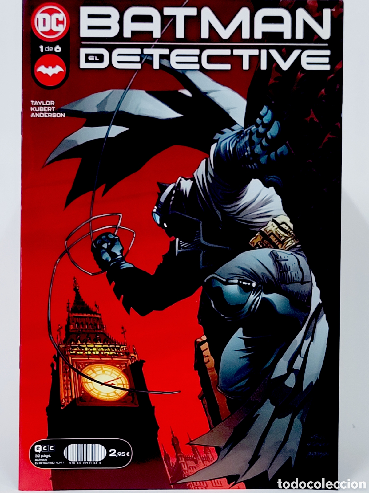 Tebeos: C&Oacute;MIC DE KIOSCO BATMAN EL DETECTIVE 1 DC ECC GRAPA - Foto 1