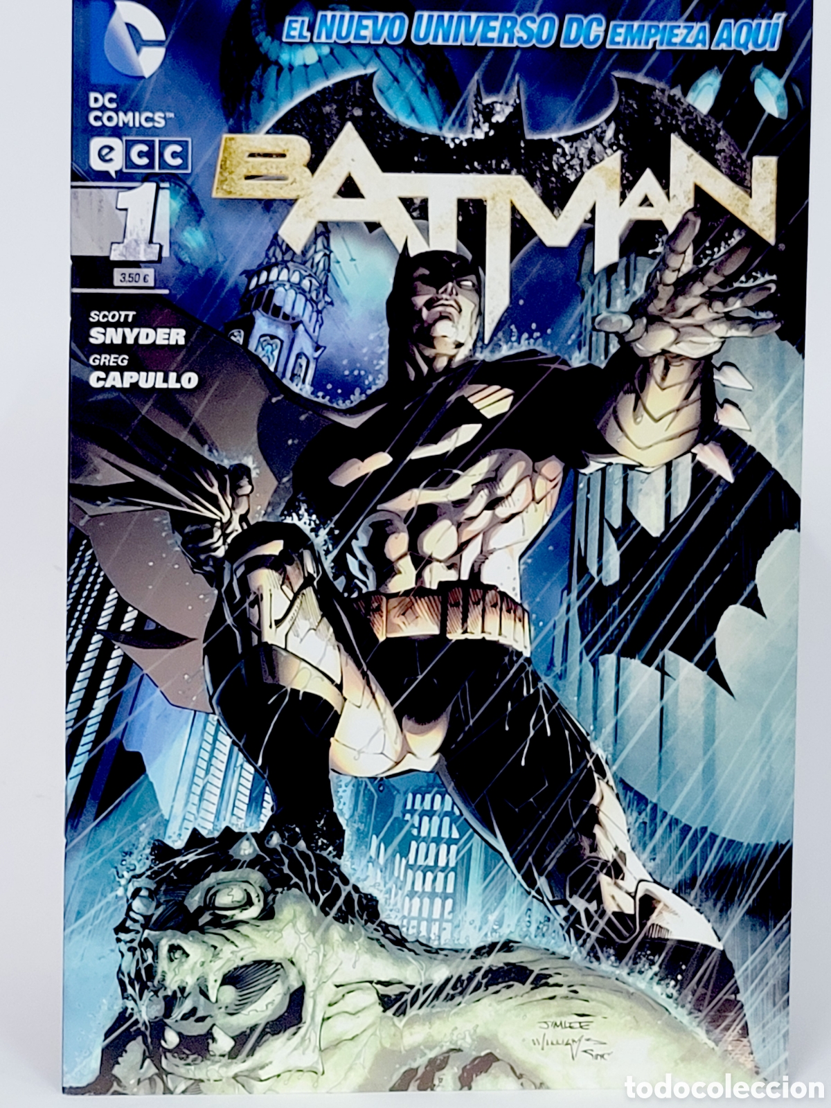 Tebeos: C&Oacute;MIC DE KIOSCO BATMAN 1EL NUEVO UNIVERSO DC ECC GRAPA - Foto 1