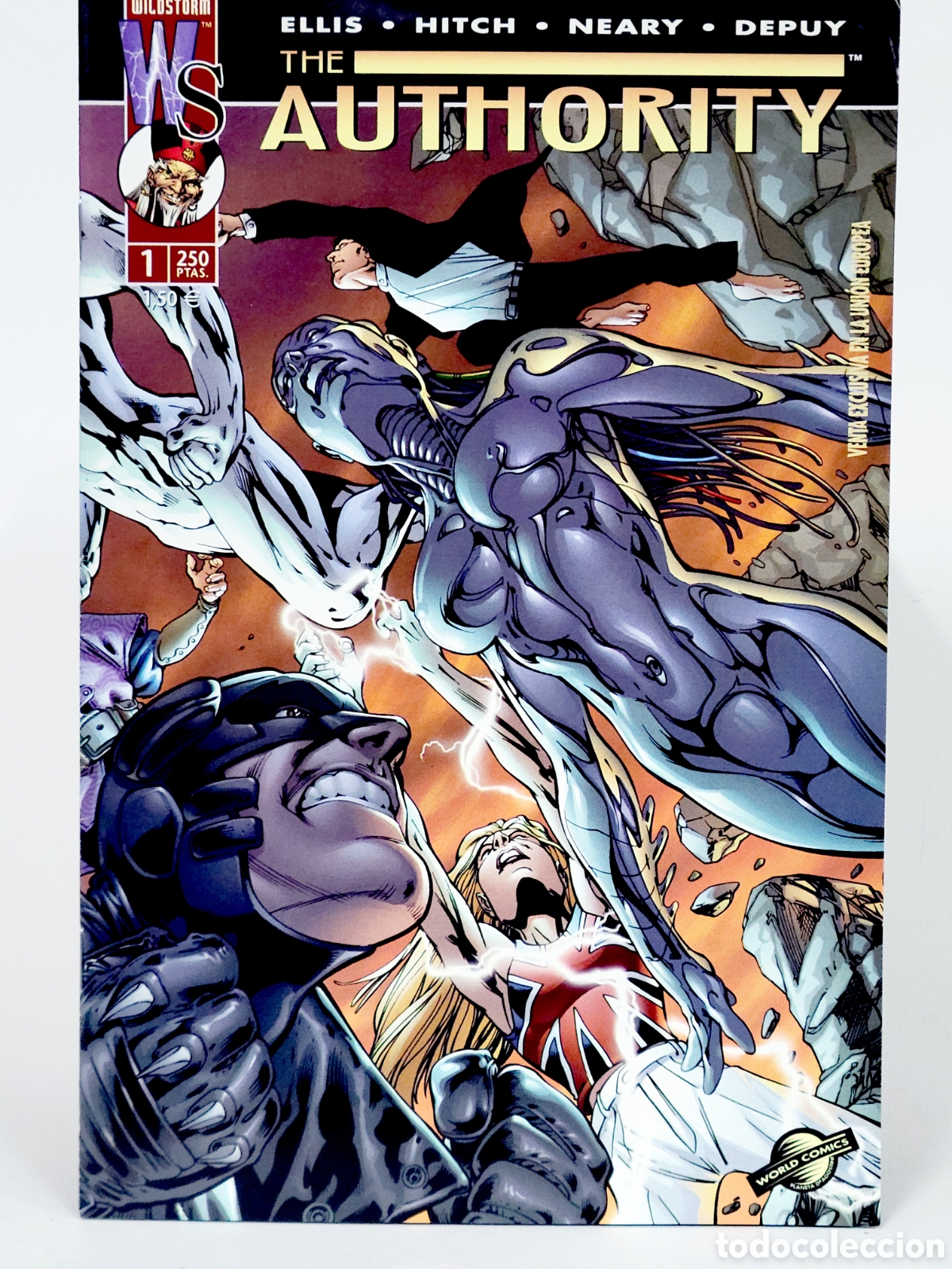 Tebeos: C&Oacute;MIC DE KIOSCO THE AUTHORITY 1 WORDLD C&Oacute;MICS PLANETA DEAGOSTINI GRAPA - Foto 1