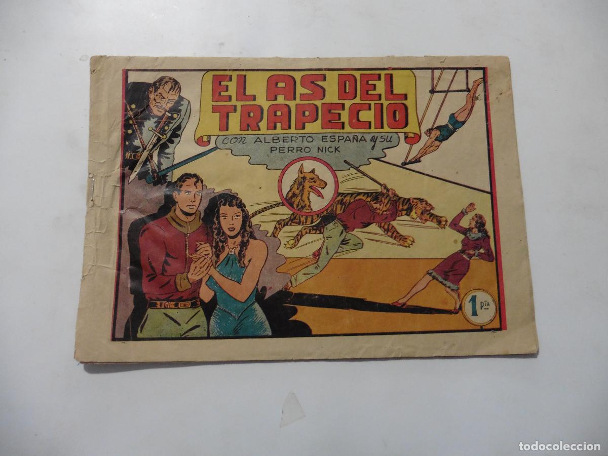 Tebeos: ALBERTO ESPA&Ntilde;A Y SU PERRO NICK N&ordm; 1 E VALENCIANA ORIGINAL - Foto 1