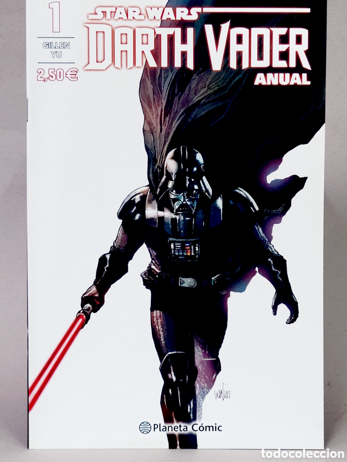 Tebeos: C&Oacute;MIC DE KIOSCO STAR WARS DARTH VADER 1 ANUAL PLANETA C&Oacute;MIC GRAPA - Foto 1