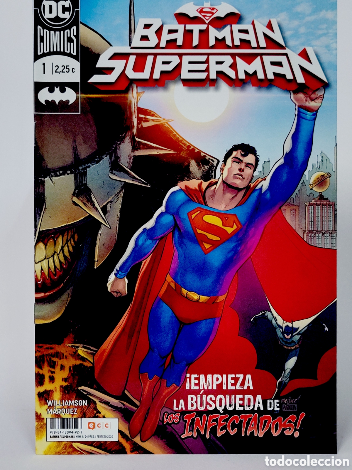 Tebeos: DE KIOSCO BATMAN SUPERMAN 1 DC COMICS ECC GRAPA - Foto 1