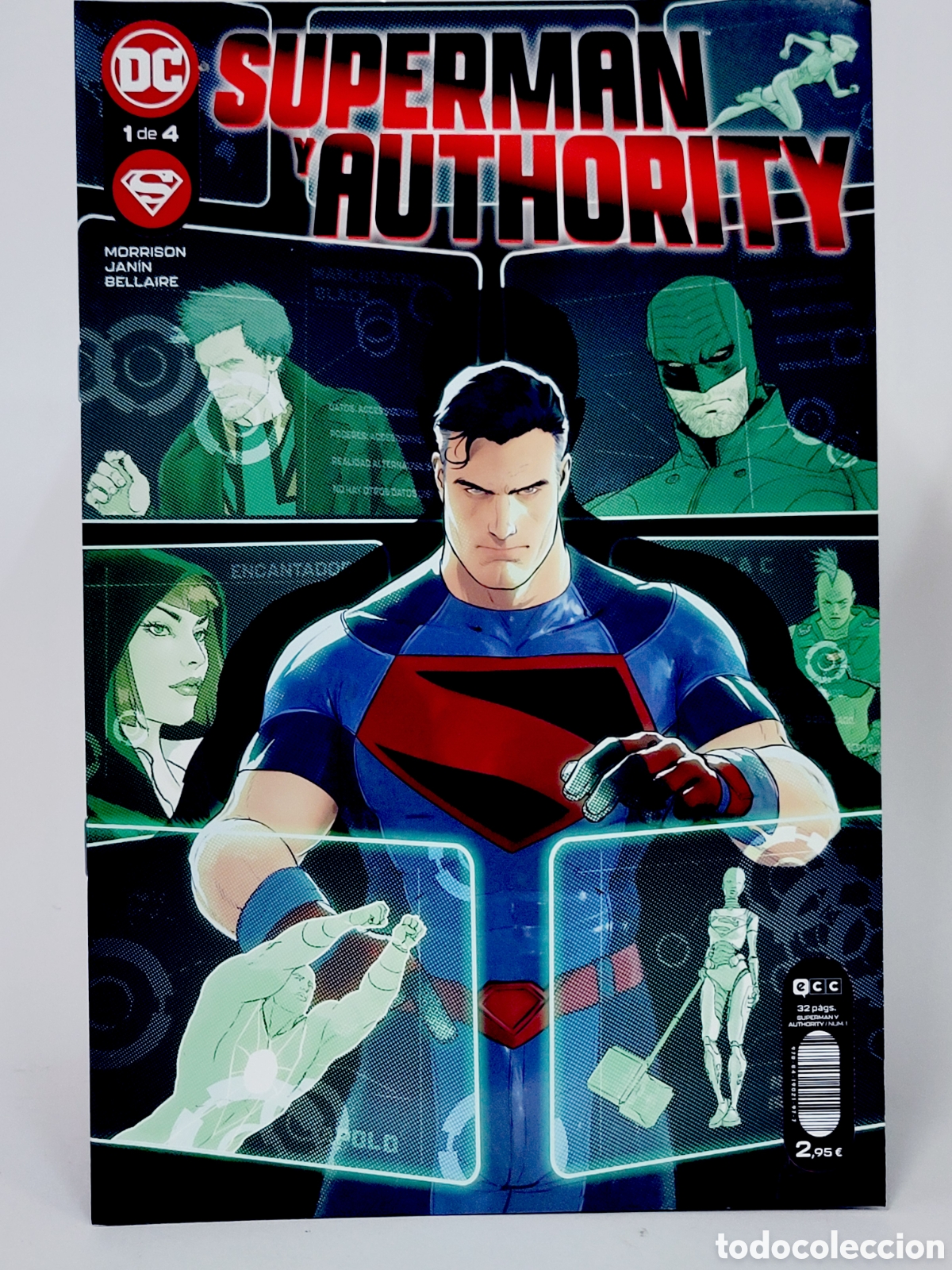 Tebeos: DE KIOSCO SUPERMAN Y AUTHORITY 1 DC COMICS ECC GRAPA
