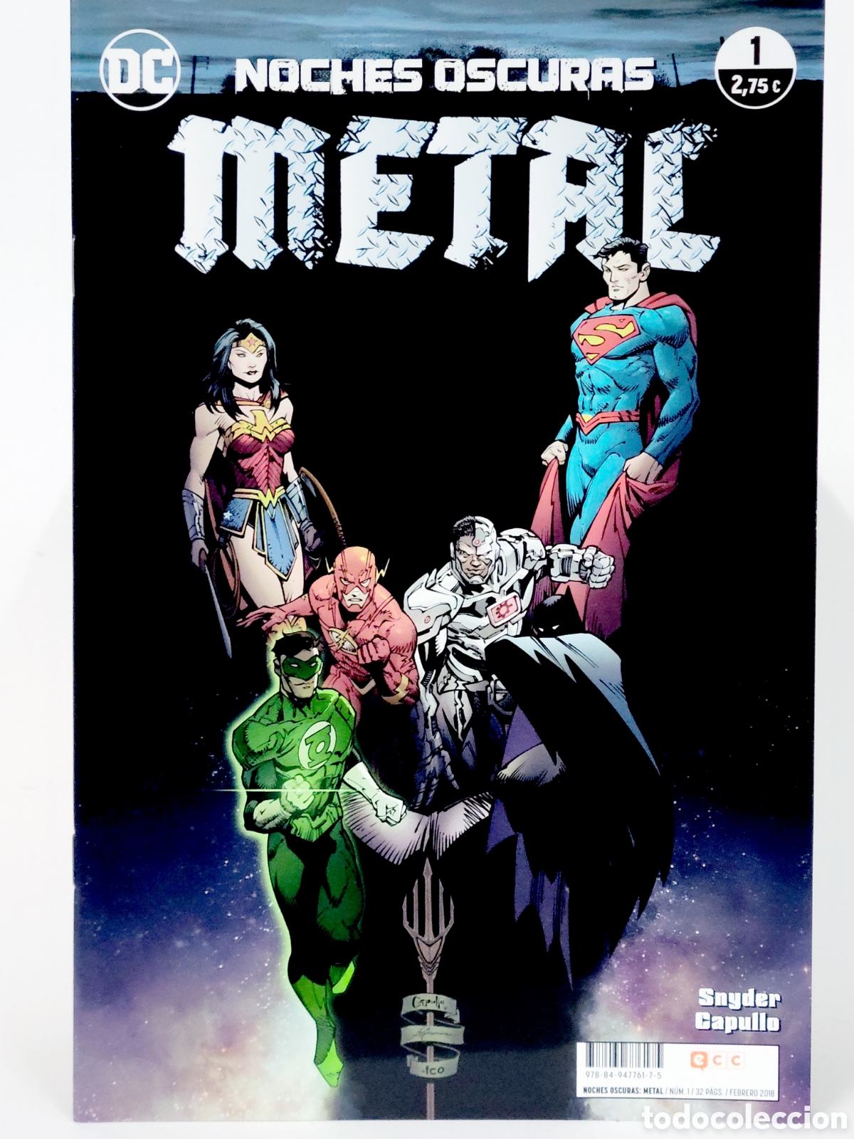 Tebeos: C&Oacute;MIC DE KIOSCO NOCHES OSCURAS METAL 1DC ECC GRAPA - Foto 1