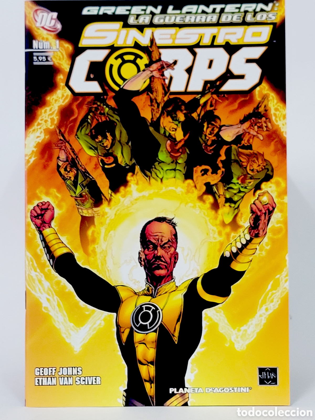 Tebeos: C&Oacute;MIC DE KIOSCO GREEN LANTERN LA GUERRA DE LOS SINIESTROS CORPS 1 DC PLANETA DEAGOSTINI GRAPA