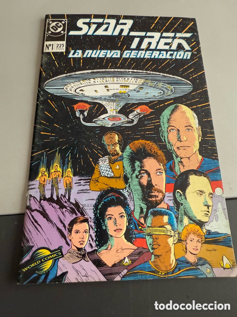Tebeos: STAR TREK. La Nueva Generaci&oacute;n. N 1. CON P&Oacute;STER