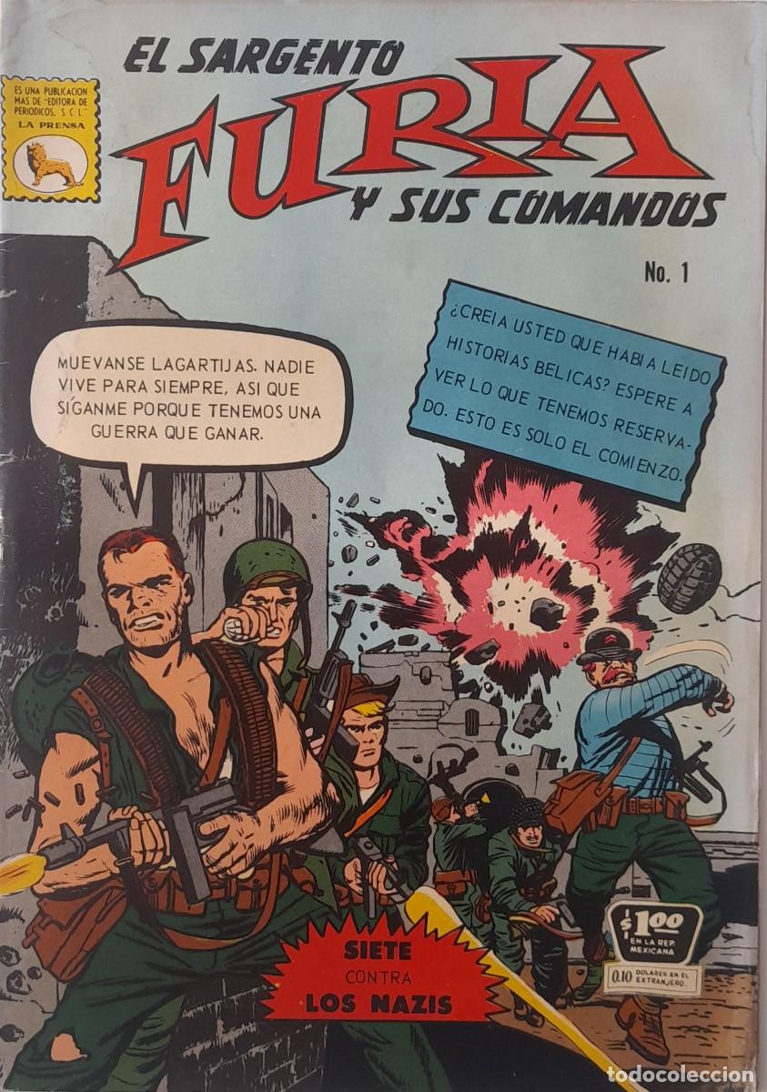 Tebeos: Sargento Furia n&deg; 1 , La Prensa