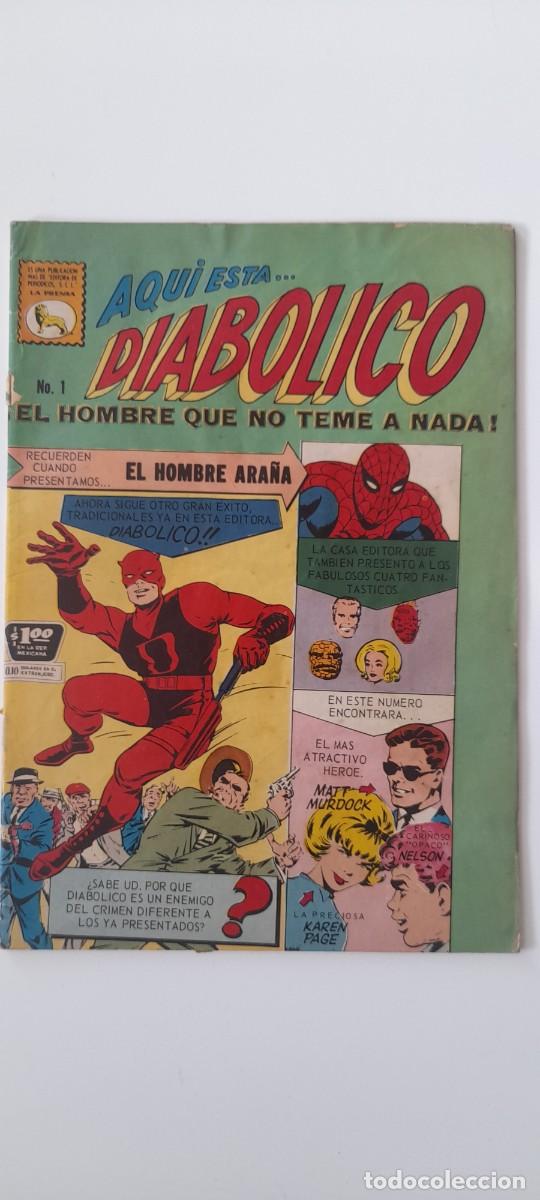 Tebeos: Diab&oacute;lico n&uacute;mero uno, La Prensa