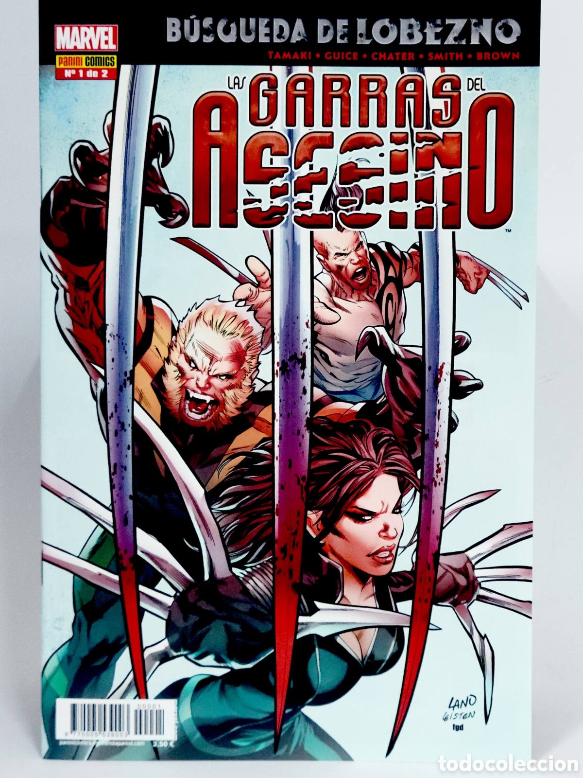 Tebeos: C&Oacute;MIC DE KIOSCO B&Uacute;SQUEDA LOBEZNO LAS GARRAS DEL ASESINO 1 PANINI MARVEL GRAPA