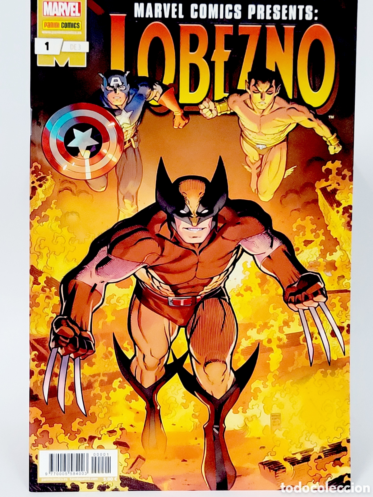 Tebeos: C&Oacute;MIC DE KIOSCO MARVEL COMICS PRESENTS LOBEZNO 1 PANINI MARVEL GRAPA