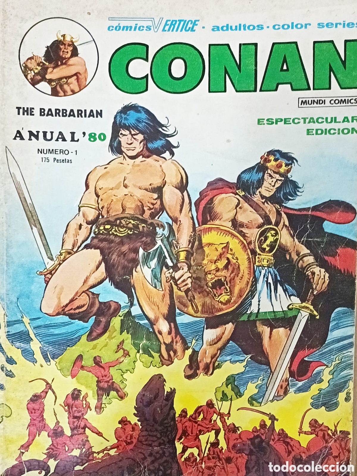 Tebeos: Conan el b&aacute;rbaro, edic v&eacute;rtice