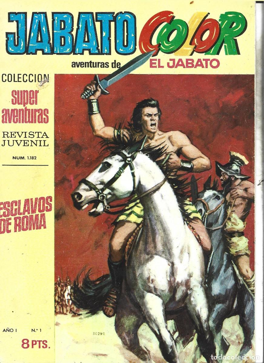 Tebeos: JABATO COLOR 1&ordf; EPOCA N&ordm; 1