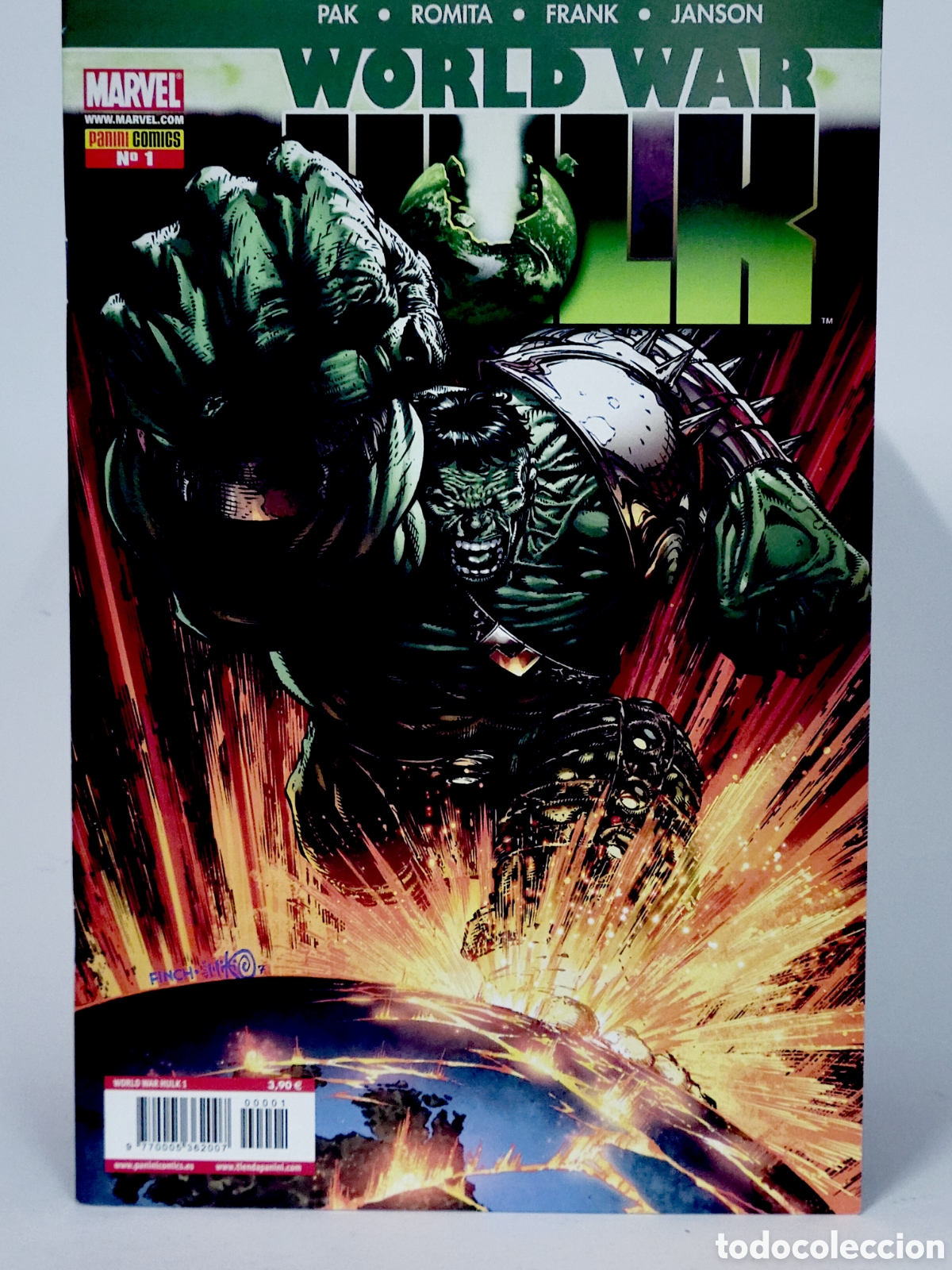 Tebeos: C&Oacute;MIC DE KIOSCO WORLD WAR HULK 1 PANINI MARVEL GRAPA