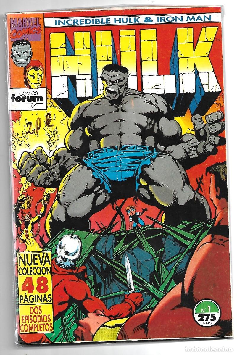 Tebeos: HULK-COMICS FORUM N&ordm; 1-ORIGINAL FORUM 1983- EN PERFECTO ESTADO-LEER TODO