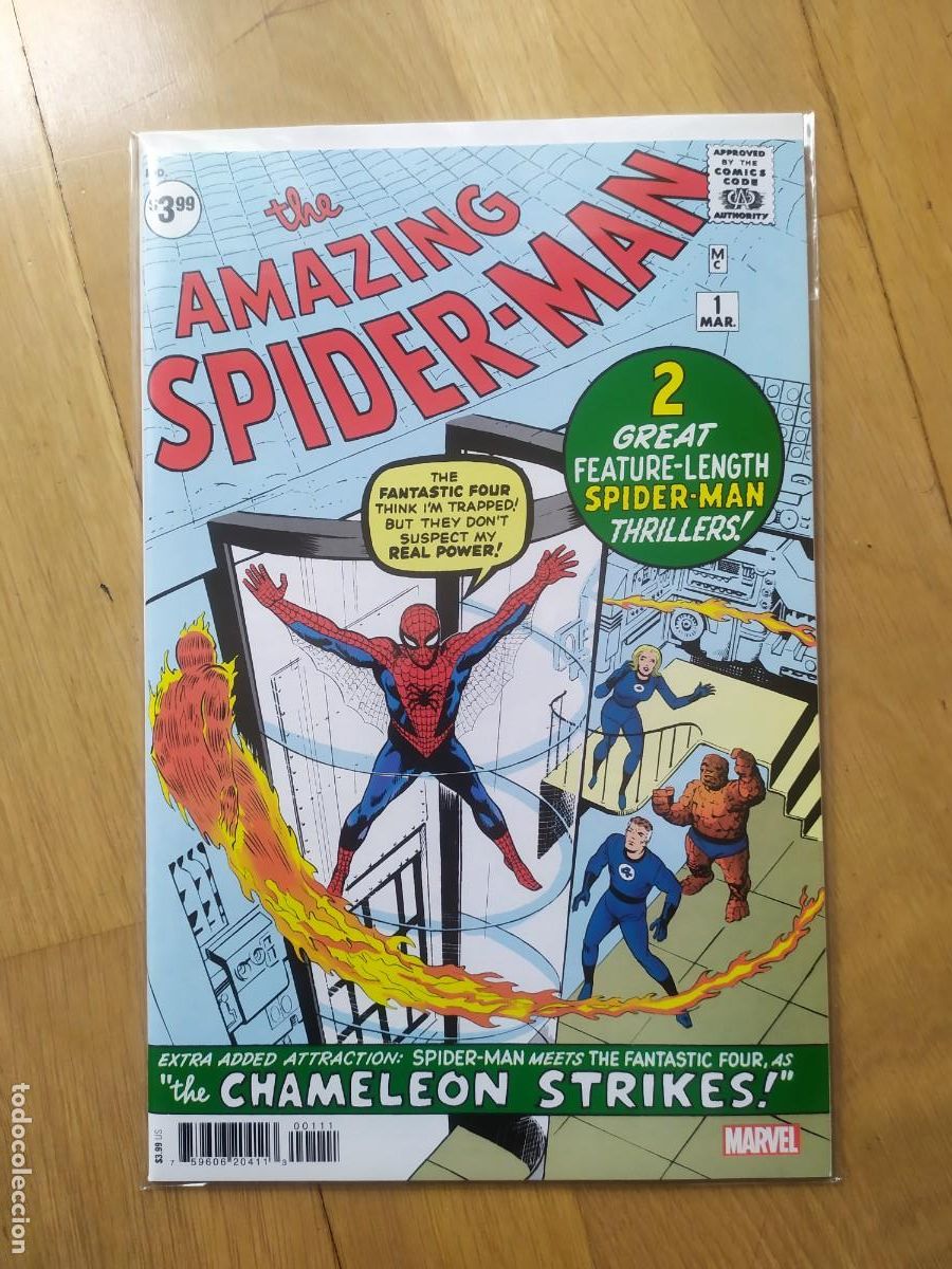 Tebeos: AMAZING SPIDERMAN N&ordm; 1. 2022. EDICI&Oacute;N FACSIMIL.