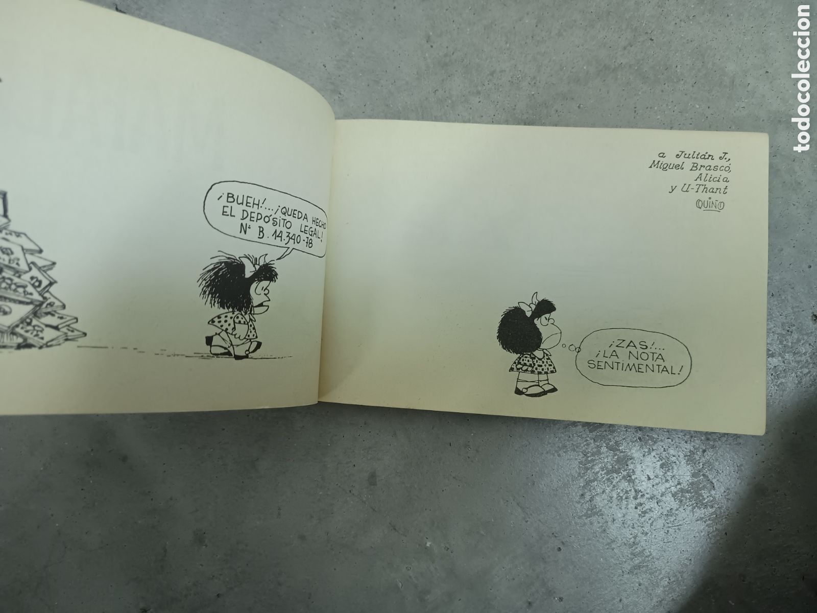 Tebeos: MAFALDA - N&ordm; 1 - QUINO - EDITORIAL LUMEN 1978 - Foto 4