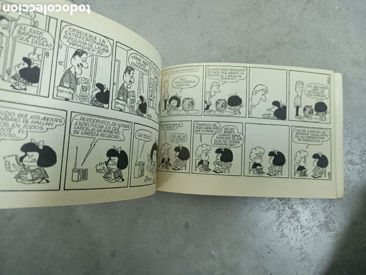 Tebeos: MAFALDA - N&ordm; 1 - QUINO - EDITORIAL LUMEN 1978 - Foto 6